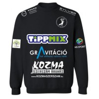 Bemelegítőpulcsi - fekete